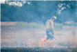 Fire Person Working in the Field