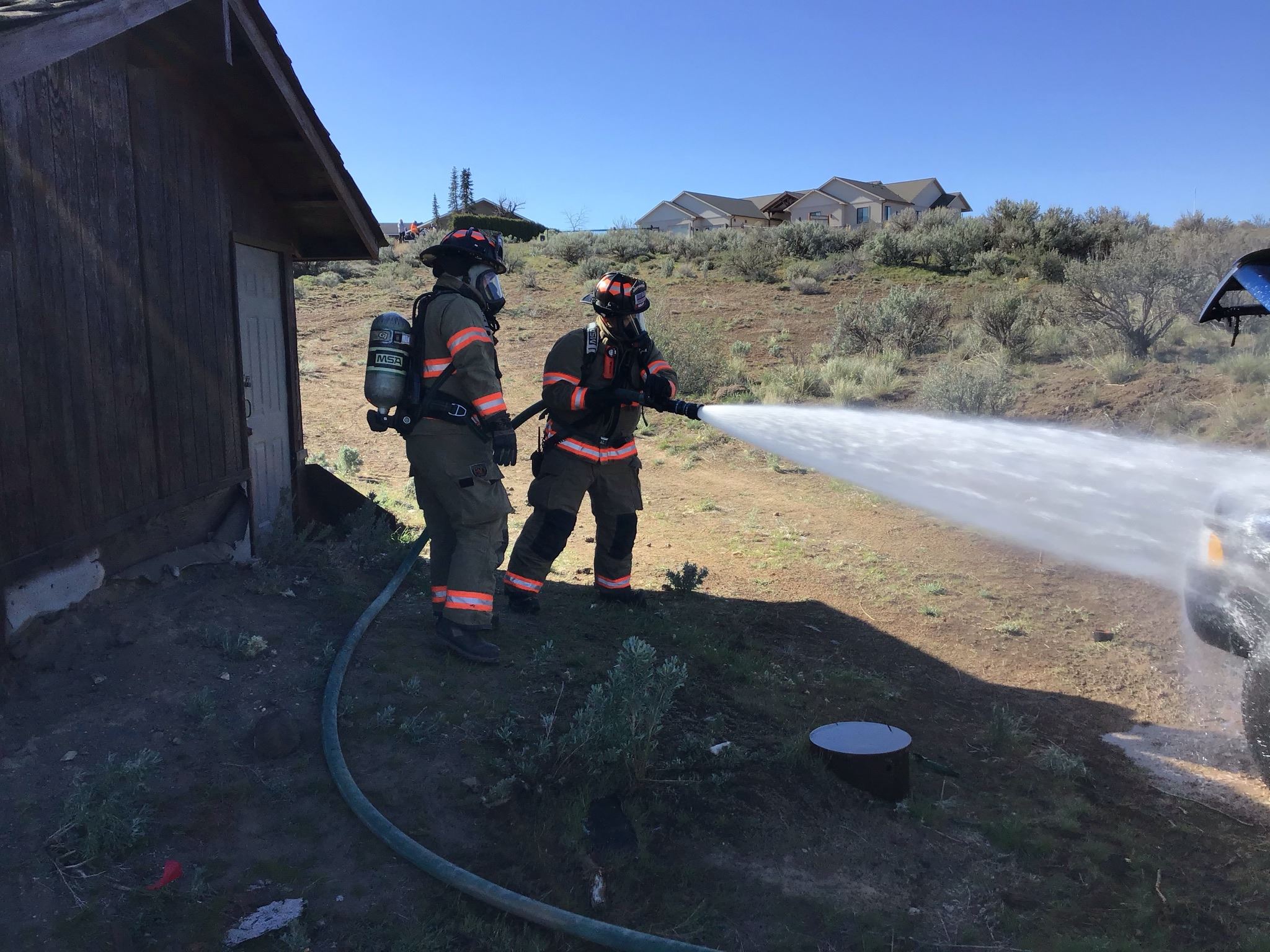 Fire Person on Rescue