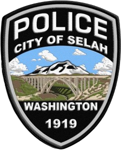 Selah Police Department Viking Badge Washington AR Nickel Officer